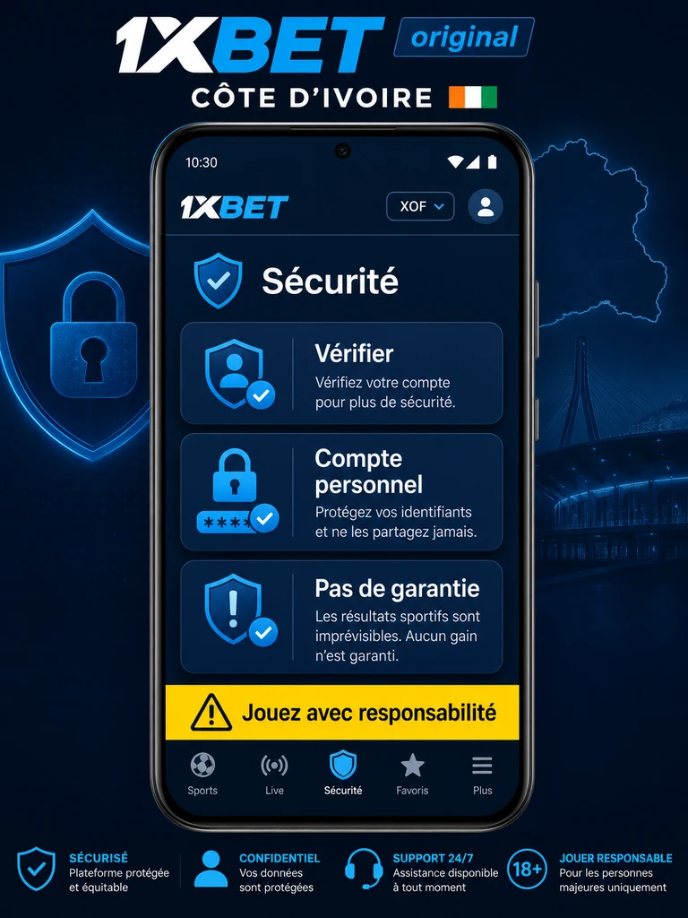 1xBet original: site officiel et accès